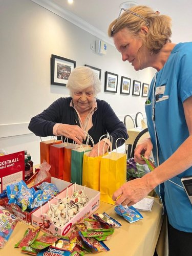 Carousel post from Salisbury Manor Care Home.