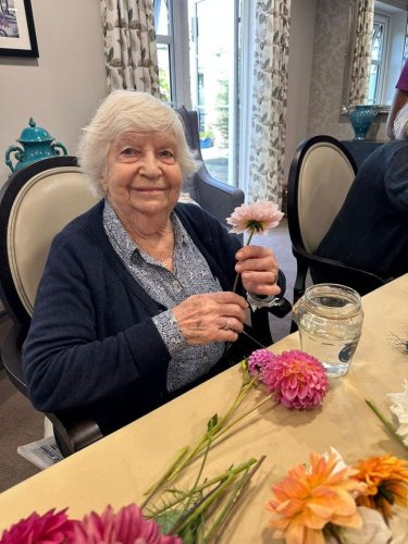 Carousel post from Salisbury Manor Care Home.