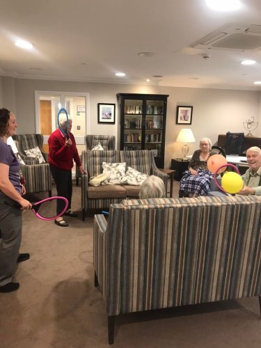 Carousel post from Salisbury Manor Care Home.