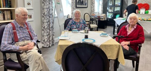 Carousel post from Salisbury Manor Care Home.