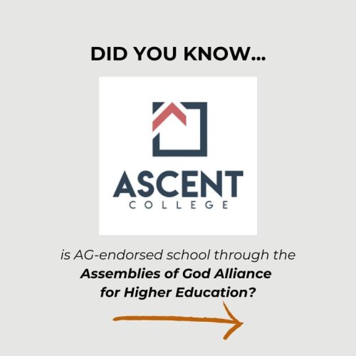 Carousel post from Ascent College.