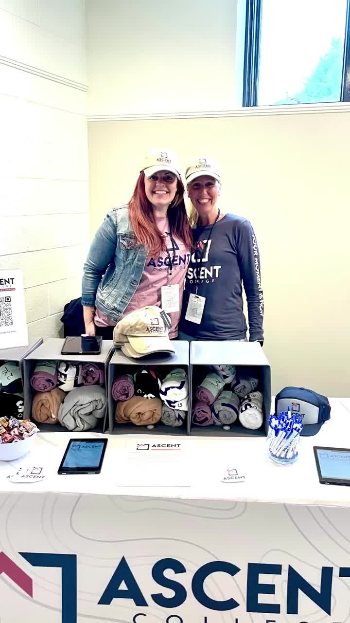 Video post from Ascent College.