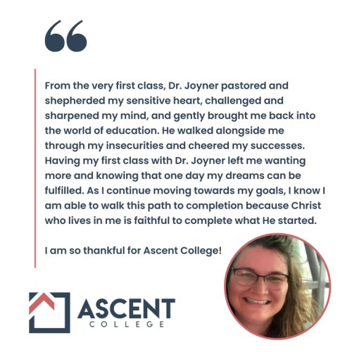 Photo post from Ascent College.