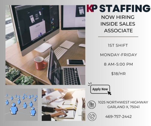 Photo post from KP Staffing Agency (Garland Branch).