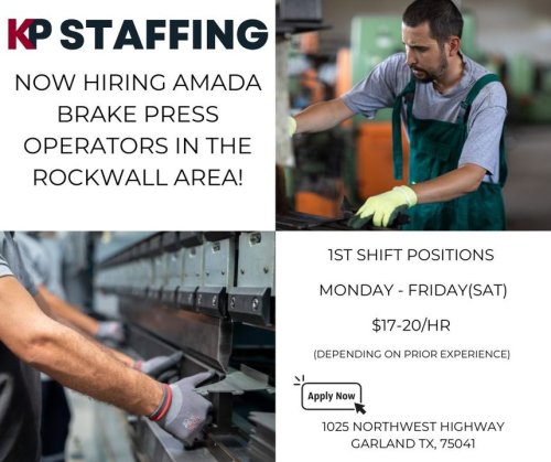 Photo post from KP Staffing Agency (Garland Branch).