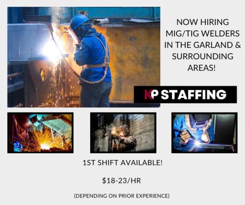 Photo post from KP Staffing Agency (Garland Branch).