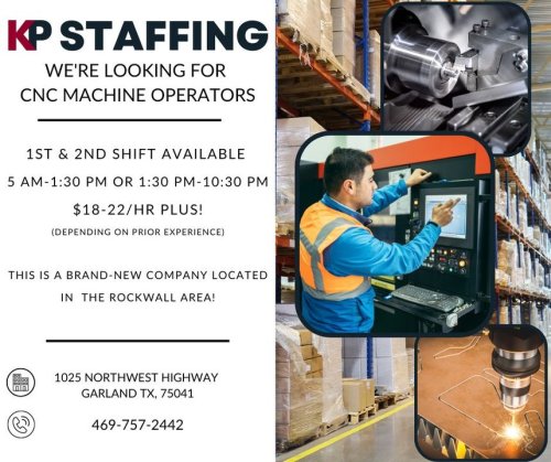 Photo post from KP Staffing Agency (Garland Branch).
