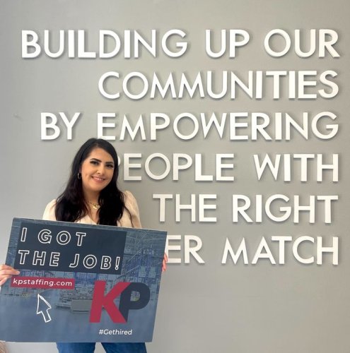 Photo post from KP Staffing Agency (Duncanville Branch).