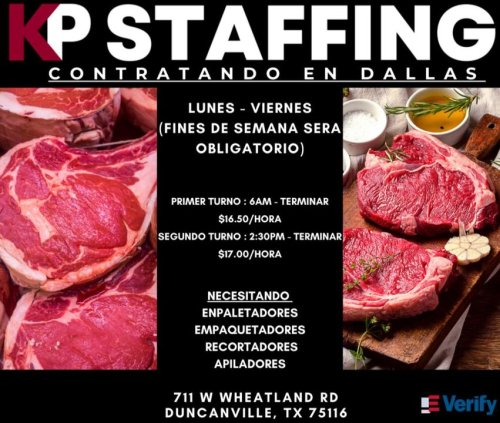 Photo post from KP Staffing Agency (Duncanville Branch).