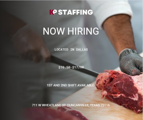 Photo post from KP Staffing Agency (Duncanville Branch).