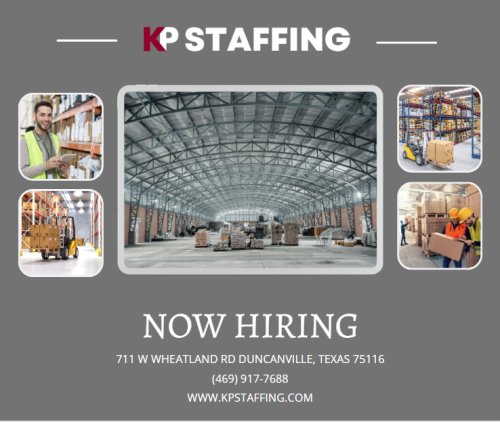 Photo post from KP Staffing Agency (Duncanville Branch).