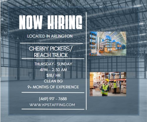 Photo post from KP Staffing Agency (Duncanville Branch).