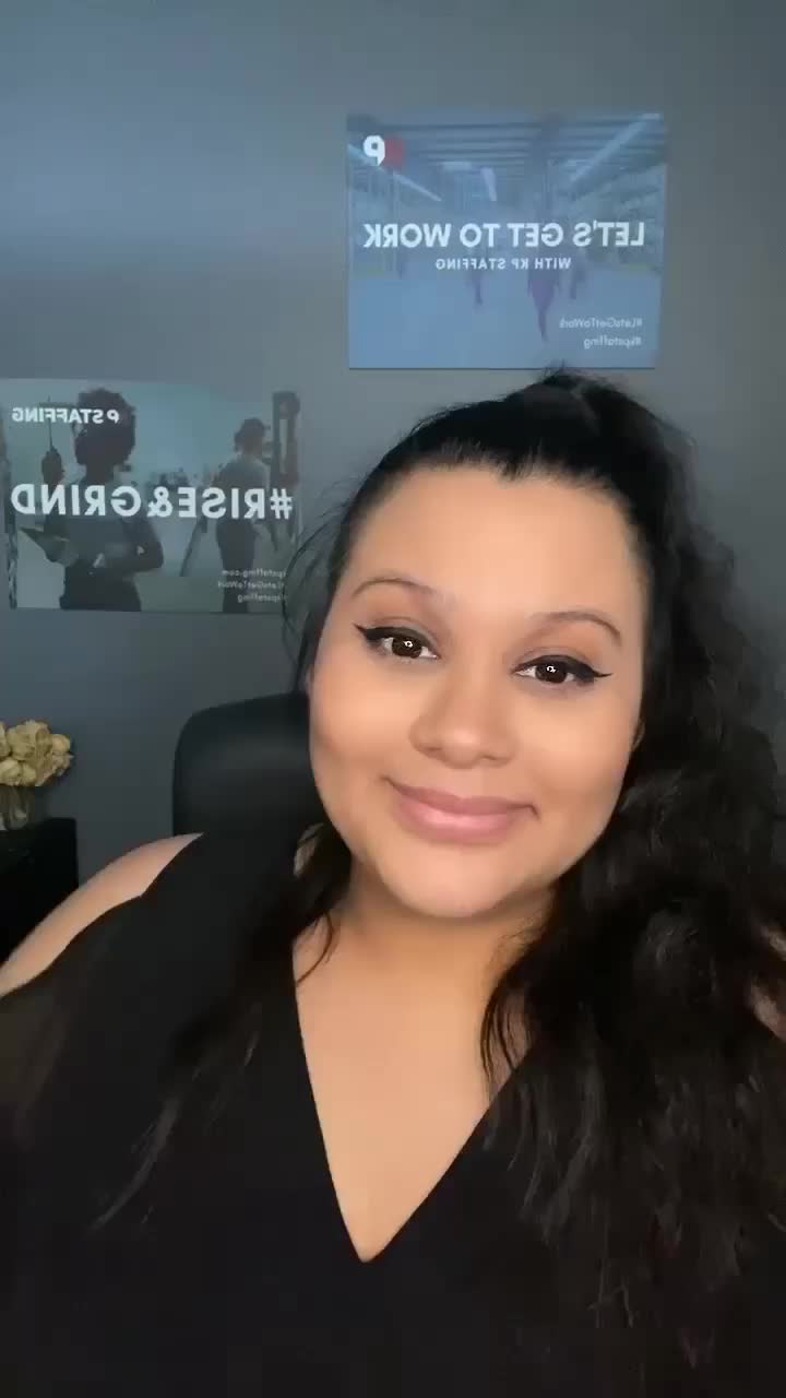 Video post from KP Staffing Agency (Carrollton Branch).