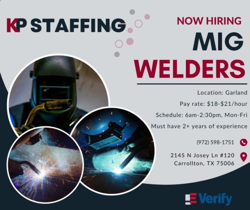 Photo post from KP Staffing Agency (Carrollton Branch).