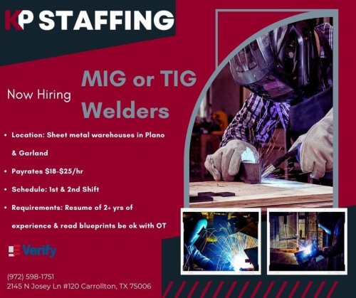 Photo post from KP Staffing Agency (Carrollton Branch).