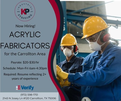 Photo post from KP Staffing Agency (Carrollton Branch).