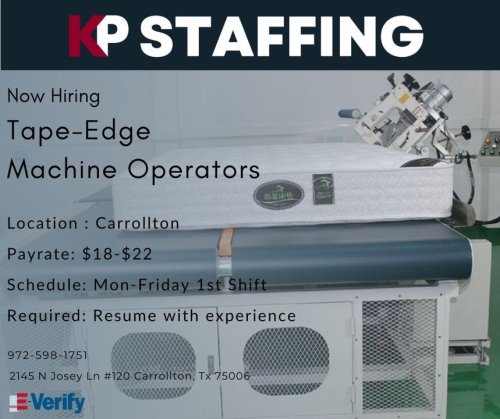 Photo post from KP Staffing Agency (Carrollton Branch).