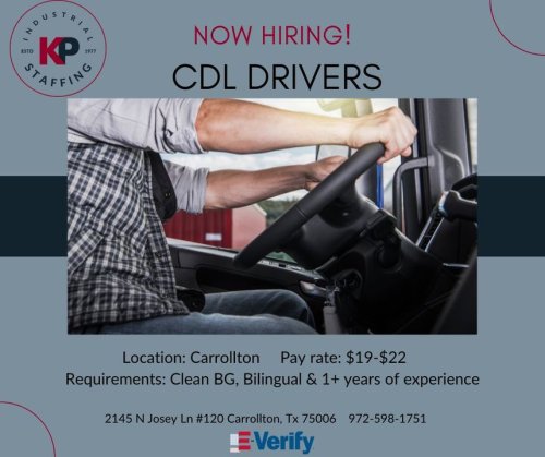 Photo post from KP Staffing Agency (Carrollton Branch).
