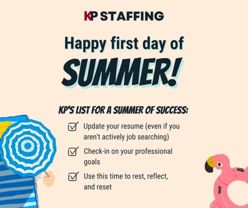 Photo post from KP Staffing Agency (Carrollton Branch).