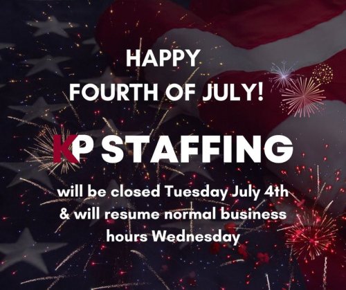 Photo post from KP Staffing Agency (Carrollton Branch).