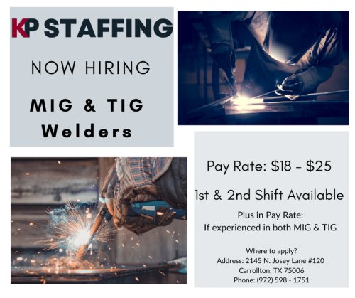 Photo post from KP Staffing Agency (Carrollton Branch).