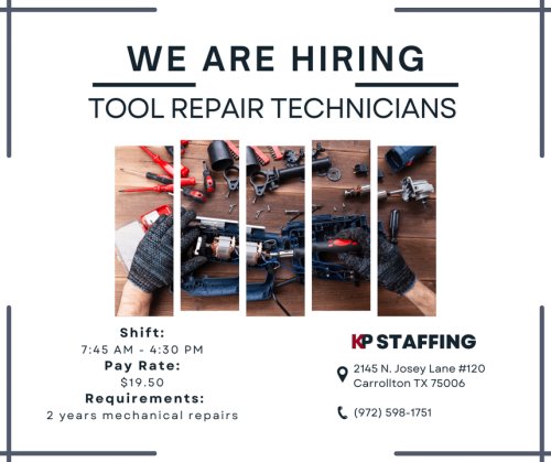 Photo post from KP Staffing Agency (Carrollton Branch).
