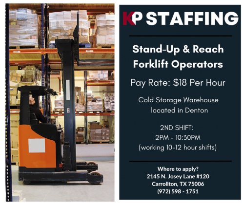 Photo post from KP Staffing Agency (Carrollton Branch).