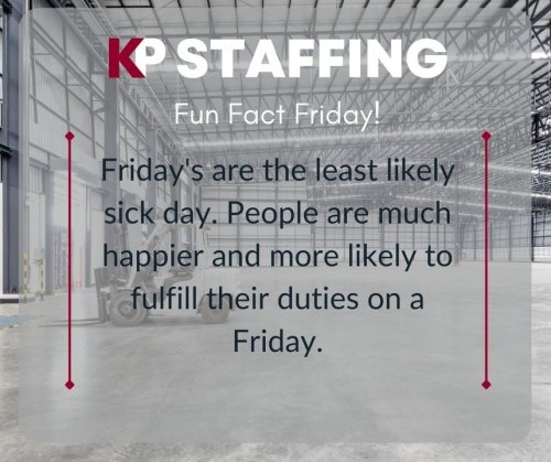 Photo post from KP Staffing Agency (Carrollton Branch).