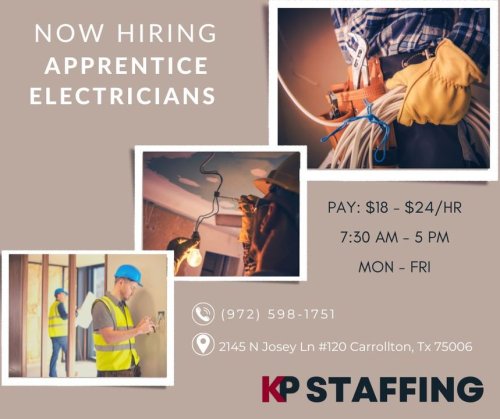 Photo post from KP Staffing Agency (Carrollton Branch).