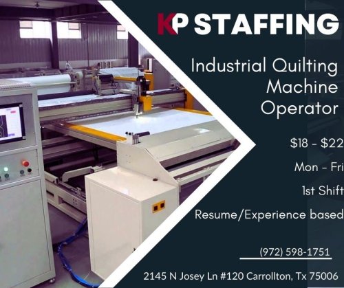 Photo post from KP Staffing Agency (Carrollton Branch).