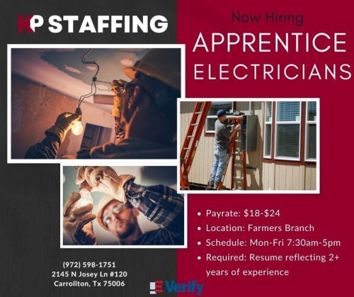 Photo post from KP Staffing Agency (Carrollton Branch).