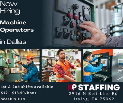 Photo post from KP Staffing Agency (Irving Branch).