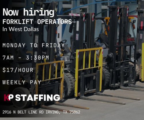 Photo post from KP Staffing Agency (Irving Branch).