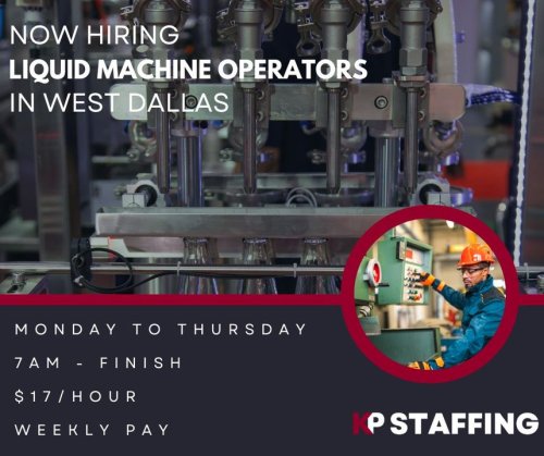 Photo post from KP Staffing Agency (Irving Branch).