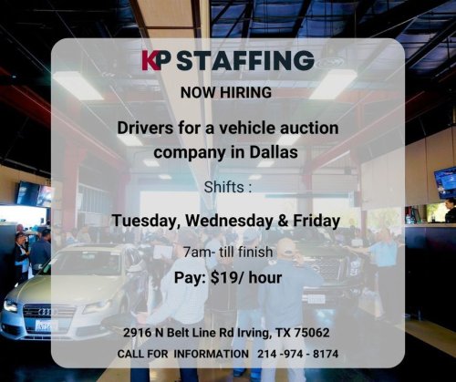 Photo post from KP Staffing Agency (Irving Branch).