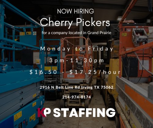 Photo post from KP Staffing Agency (Irving Branch).