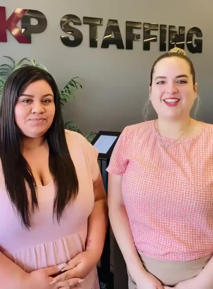 Video post from KP Staffing Agency (Irving Branch).