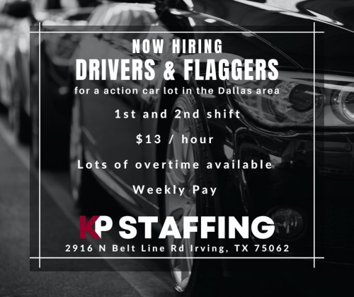 Photo post from KP Staffing Agency (Irving Branch).