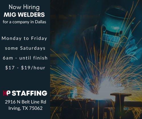 Photo post from KP Staffing Agency (Irving Branch).