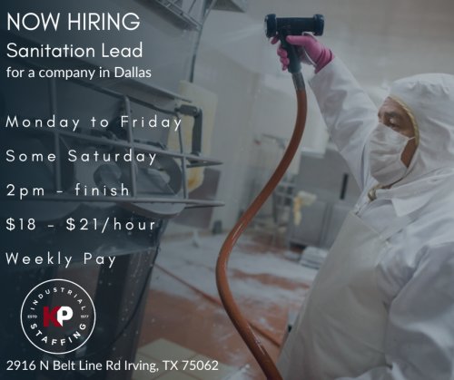 Photo post from KP Staffing Agency (Irving Branch).