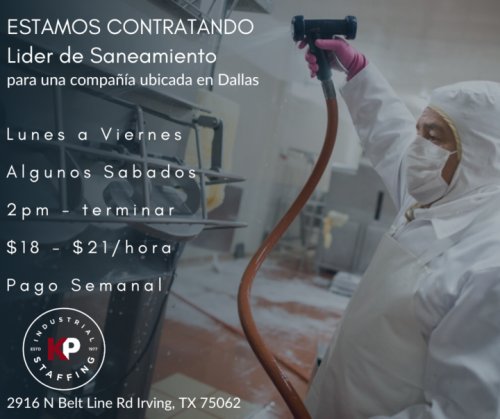 Photo post from KP Staffing Agency (Irving Branch).