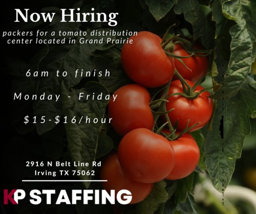 Photo post from KP Staffing Agency (Irving Branch).