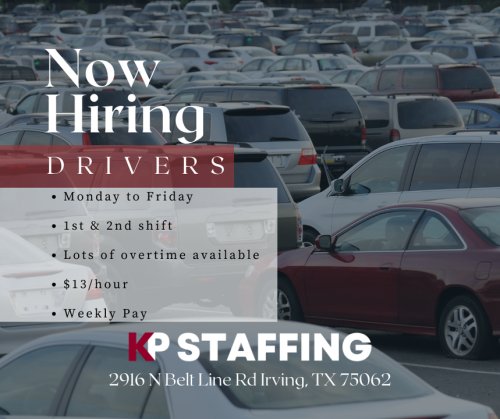 Photo post from KP Staffing Agency (Irving Branch).