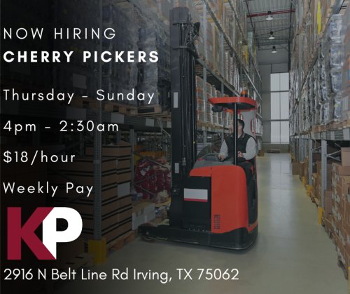 Photo post from KP Staffing Agency (Irving Branch).