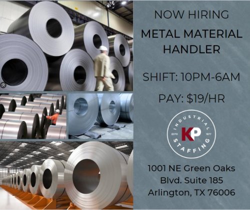 Photo post from KP Staffing Agency (Arlington Branch).