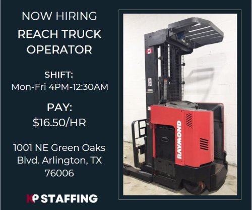 Photo post from KP Staffing Agency (Arlington Branch).