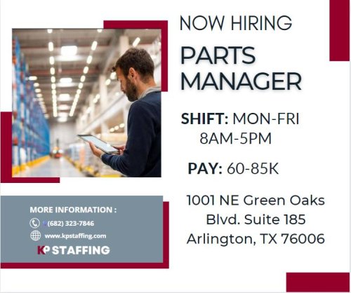 Photo post from KP Staffing Agency (Arlington Branch).