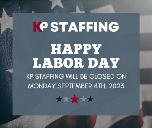 Photo post from KP Staffing Agency (Arlington Branch).