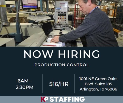Photo post from KP Staffing Agency (Arlington Branch).