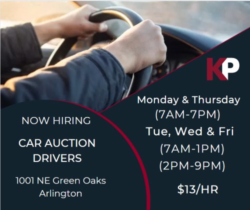 Photo post from KP Staffing Agency (Arlington Branch).